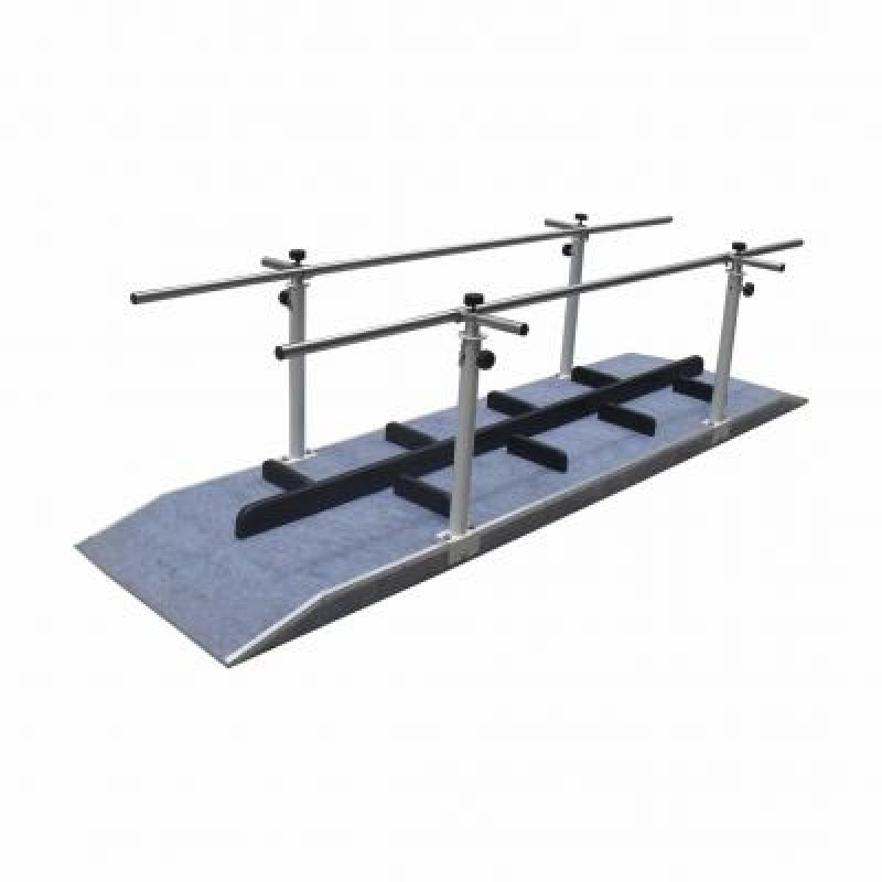 Platform Mounted Parallel Bars 800x800 